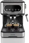 Gorenje ESCM15DBK Espressomaschine mit Siebtr&auml;ger, Professioneller