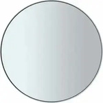 Blomus Wandspiegel Rim, Badezimmerspiegel, Dekospiegel, Stahl pulverbschichtet,