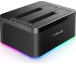 Inateck RGB Festplatten Dockingstation USB 3.0 mit Offline-Klonfunktion, f&uuml;r...