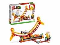 LEGO 71416 Super Mario Lavawelle-Fahrgeschäft – Erweiterungsset mit Feuer-Bruder