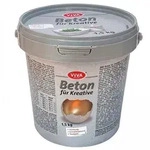 ViVA DECOR Beton f&uuml;r Kreative 1,5 Kg Eimer - Bunt