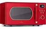 Klarstein Mikrowelle mit Grill, 800 Watt Mikrowelle Klein,...