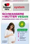 Doppelherz system Schwangere + M&uuml;tter vegane Tabletten und Kapseln f&uuml;r Kinderwunsch