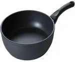 Kelomat Bratpfanne Bratchef Maxi Hoch Induktion 28 cm Edelstahl Schwarz - Schwarz