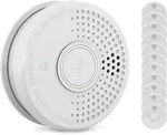 SHD by OneConcept Rauchmelder, 12x Mini-Rauchmelder, Feuermelder mit Batterie,