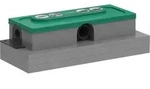 hansgrohe uBox Universal GK f&uuml;r Duschrinnen Ablaufgeh&auml;use f&uuml;r flache Installation,