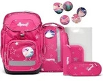 ergobag pack 6-tlg. Schulrucksack-Set SternzauB&auml;r - Rosa