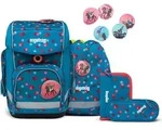 Ergobag cubo Schulranzen Set 5-tlg. VoltiB&auml;r 2023 - Blau