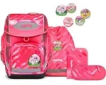 ERGOBAG Schulranzen-Set cubo - Rosa