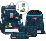 Step by Step Ranzen-Set SPACE SHINE "Tiger Night Kimba" 5-teilig - Schwarz