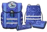 McNeill Schulranzen Ergo Mac2 Schoolbag Set 5-teilig Puzzle blau - Blau