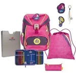 DerDieDas ErgoFlex Superflash Schulranzenset 5-teilig Pink Mermaid - Rosa