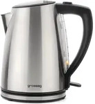 grossag Wasserkocher WK45 Edelstahl-Topf 1,2l - Silber