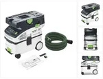 Festool CTMC MIDI I-Basic, 2200 W, Trocken&Nass, 12,5 l, Schwarz, Gr&uuml;n, Wei&szlig; -