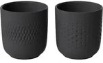 Villeroy & Boch Manufacture Collier noir Becher Set 2tlg. 0,29l - Schwarz