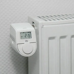 Heizk&ouml;rperthermostat ThermoTune manuell, Wei&szlig;, einfache Montage, 7,6x5,4x7,2...