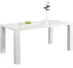 SalesFever Esstisch 180 x 90 cm | Hochglanz lackiert | MDF-Holz | B 180 x T 90...