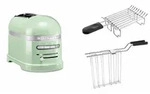 KitchenAid Set 1, Toaster + Br&ouml;tchenaufsatz Artisan 5KMT2204 Pistazie - Gr&uuml;n