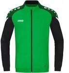 JAKO Unisex Polyesterjacke Performance, Farbe:soft green/schwarz, Gr&ouml;&szlig;e:3XL - Gr&uuml;n