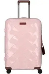 Stratic Leather & More Trolley Rose rosa 66cm - Rosa