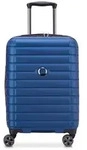 DELSEY PARIS Shadow 5.0 Expandable 4DR Cabin Trolley 55 Blue blau 54cm - Blau