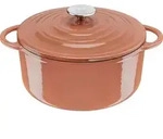 Tefal Lov Gusseisen Kochtopf 25 cm terracotta orange - Orange