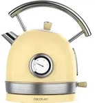 Cecotec ThermoSense 420, 1,8 l, 2200 W, Gelb, Edelstahl, Regelbare Temperatur,