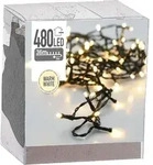 ECD Germany LED Lichterkette f&uuml;r Weihnachten mit 480 LEDs 36m, Warmwei&szlig;, f&uuml;r den