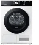 Samsung DV8GBBA225AEEG, Freistehend, Frontlader, W&auml;rmepumpe, Schwarz, Wei&szlig;,