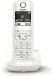 Gigaset AS690, Analoges/DECT-Telefon, Kabelloses Mobilteil, 100 Eintragungen, Wei&szlig; -