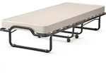 COSTWAY 80x200cm G&auml;stebett mit Matratze 120kg belastbar, klappbar -...