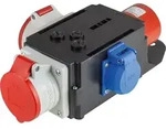 as-Schwabe MIXO Adapter Stromverteiler 400V 32A CEE auf 2x CEE 400V 16A IP44