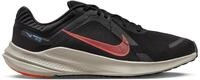 Nike Quest 5 Black Cobblestone Laser Blue Bright Crimson - EU 45