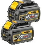 DeWalt DCB546 Flexvolt XR Lithium-Ionen-Akku, 2 St&uuml;ck, 18 V / 54 V, 6,0 Ah - Gelb