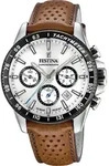 Festina Herren Uhr Elegant Leder Armbanduhr braun UF20561/1 - Braun