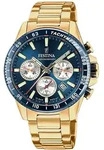 Festina Herren Uhr Elegant Edelstahl Armbanduhr gold UF20634/2 - Gold
