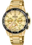 Festina Chronographen Timeless Chronograph Gold - Beige