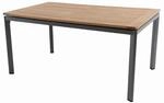 MWH Alutapo Dining Tisch Aluminium/Teak