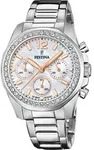 Festina Damen Uhr Casual Edelstahl Armbanduhr silber UF20606/1 - Silber