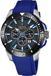 Festina Herren Uhr Sport Kautschuk Armbanduhr blau UF20642/1 - Blau
