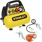 &Ouml;lfreier Kompressor 6L+Pneumatischer Satz Stanley