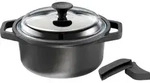 R&Ouml;SLE CADINI Kochtopf &Oslash;20 cm Aluguss ProResist - Schwarz