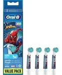 Ersatz f&uuml;r Elektrozahnb&uuml;rste Spiderman Oral-B EB 10-4FFS 4UD - Blau/Wei&szlig;