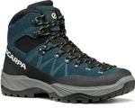 Scarpa Boreas GTX petrol lime Herren Wanderstiefel in Blau, Gr&ouml;&szlig;e 45.5 - Blau -