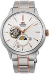 Orient Sun and Moon Automatic RA-AS0101S10B Herrenuhr - Silber