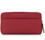 Tamaris Amanda Geldb&ouml;rse Leder 19 cm - Rot
