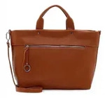 SURI FREY Schultertasche Umh&auml;ngetasche Debby Shopper Cognac braun - Braun