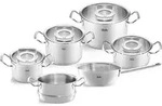 Fissler Original-Profi Collection / Edelstahl-Kochtopfset, 6-teilig, T&ouml;pfe mit