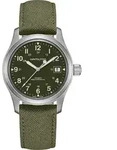 Hamilton Khaki Field H69439363 Sportliche Herrenuhr 80h Gangreserve - Silber