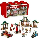LEGO 71787 NINJAGO Kreative Ninja Steinebox, Spielzeug Aufbewahrungskiste mit